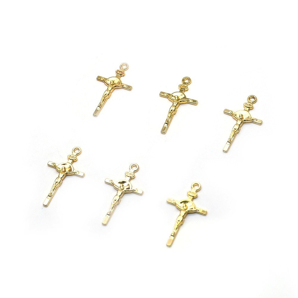 （10个每包）十字架吊坠DIY饰品配件念珠项链配件 电商外贸出品专