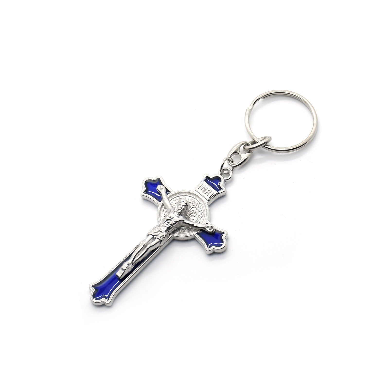 4.5*7.6cm十字架锁匙扣挂件圈环饰品旅游礼品赠品纪念品