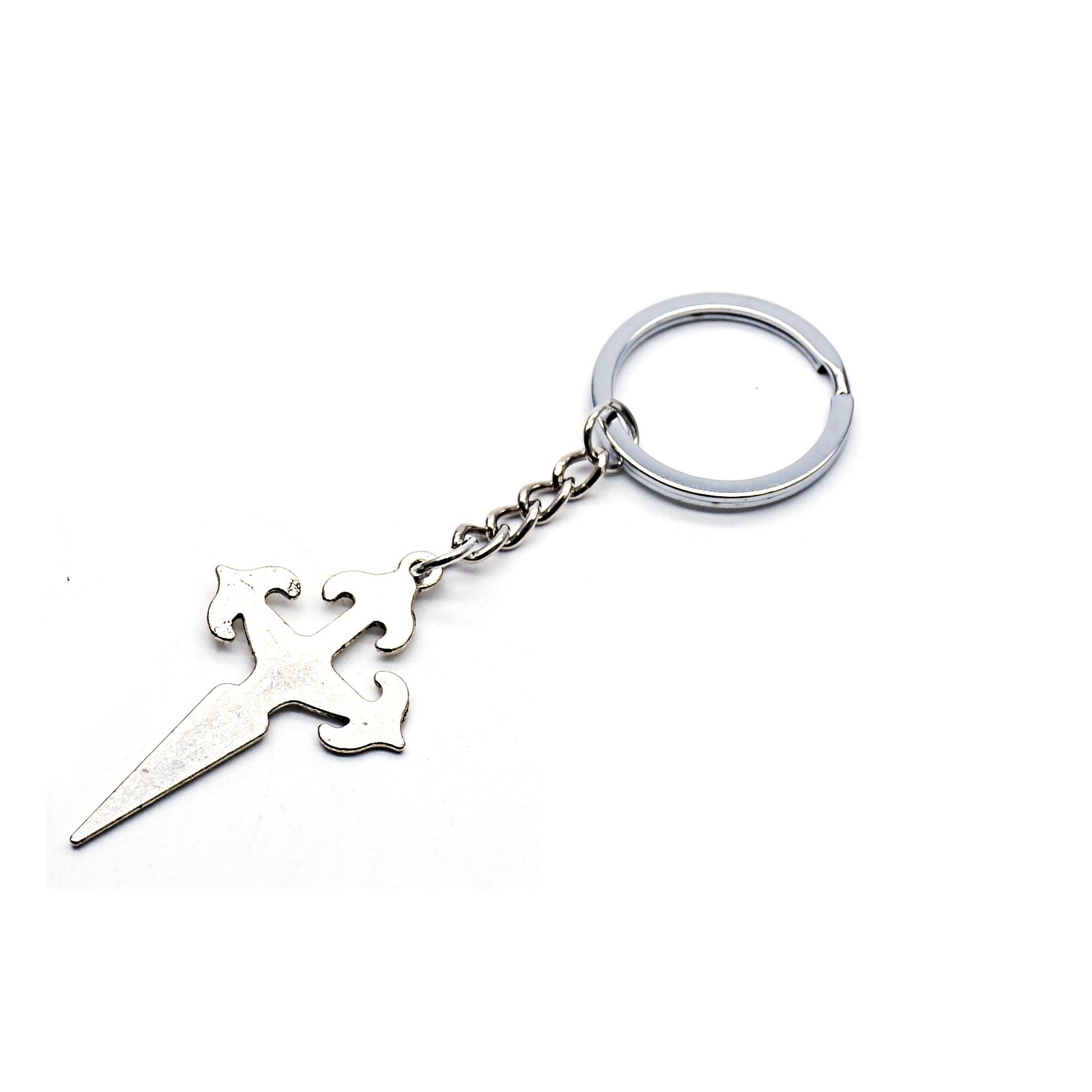 光板圣地亚哥十字架钥匙扣挂件